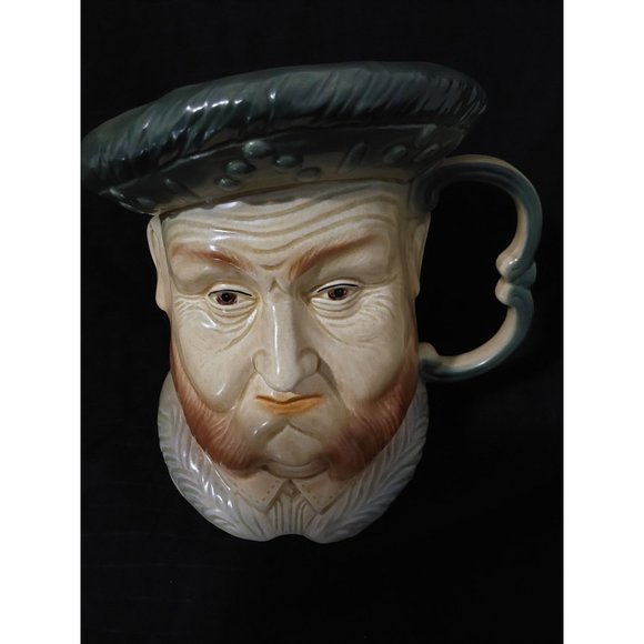 Kingston Pottery Accents Kingston Pottery King Henry 8th Toby Mug 7